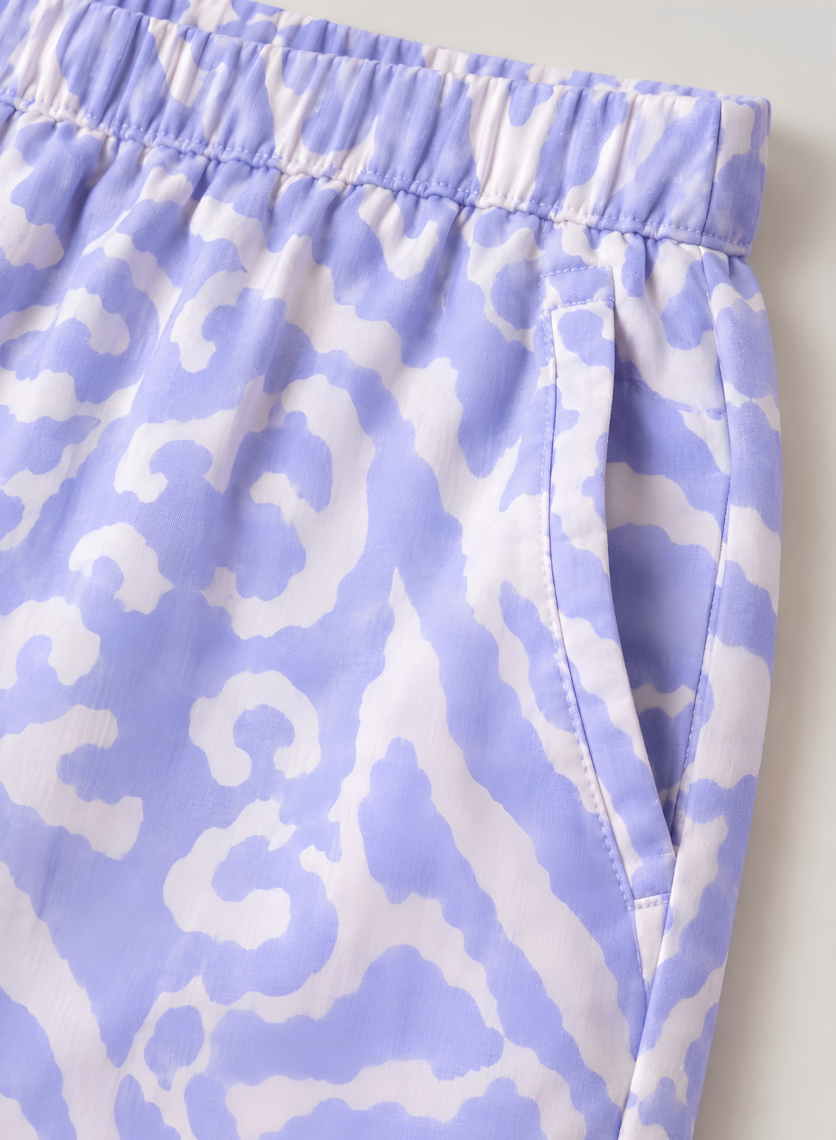 Lilac Abstract Pajama Set