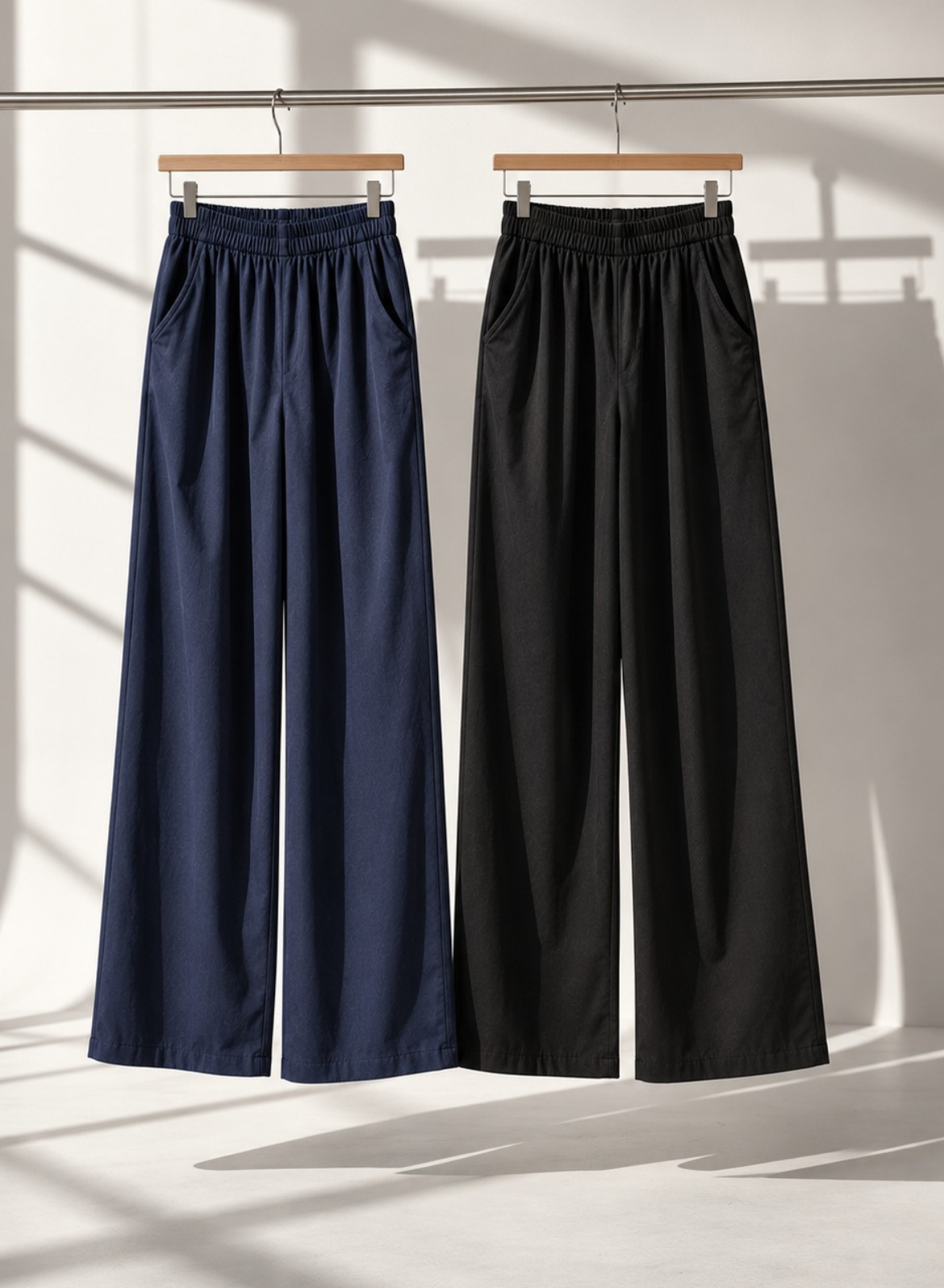 Pick Any 2 -  Supima Cotton Wide Leg Trousers