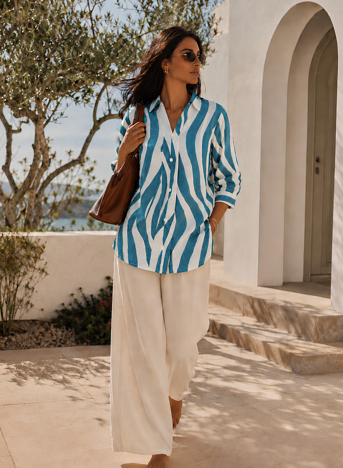 Pick Any 2 – Abstract Printed Cotton Shirt