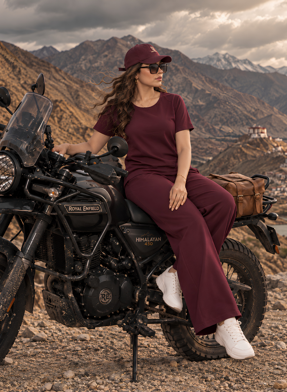 Burning Burgundy Airport Co-ord Set