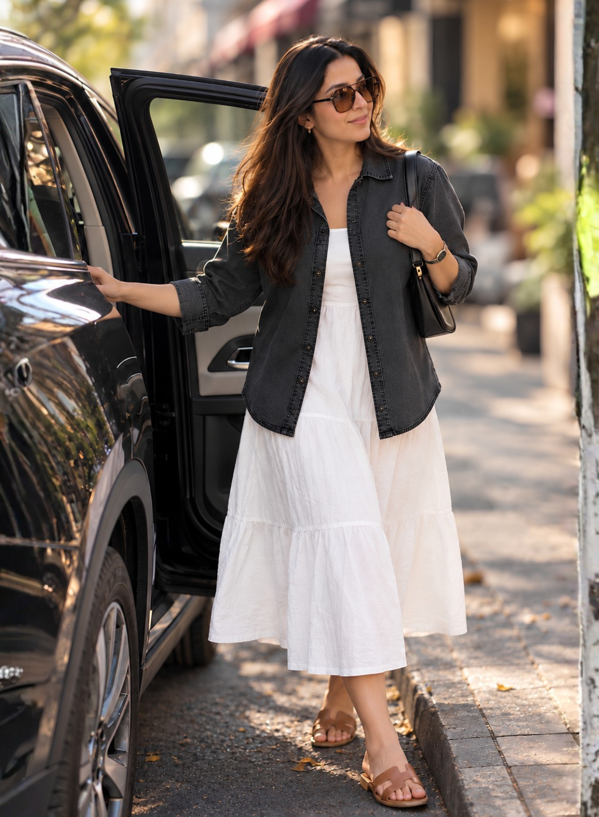 Black Denim Shirt