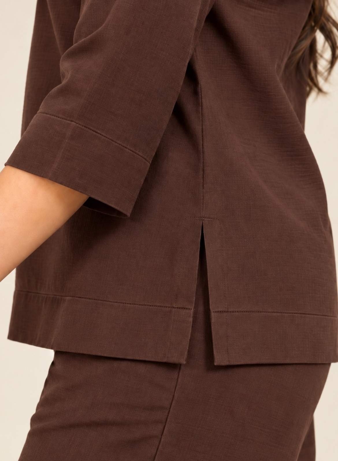 Espresso Muslin Co-ord Set