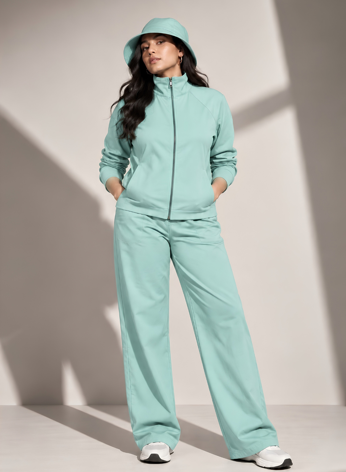 Pastel Green Travel Co-ord Set