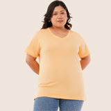 Peach Fuzz - Pantone Color of the Year 2024 ( V-Neck )