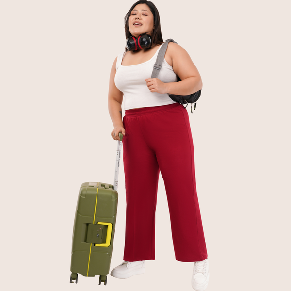 Magnetic Maroon All Day Pants