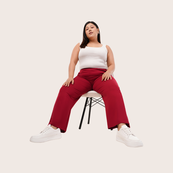 Magnetic Maroon All Day Pants