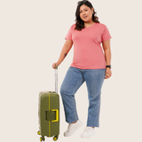 Pretty Pink Solid T-shirt for Women