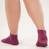 Berry Blush Women's Toe Socks