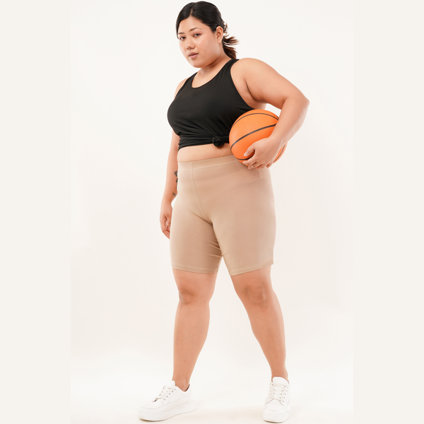 Skin Stretch Cotton Women Cycling Shorts