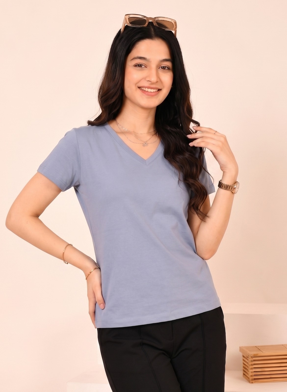 Pick Any 3 - Women's V-Neck T-Shirt Combo