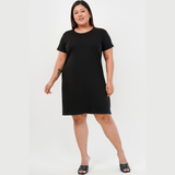 Brazen Black Tshirt Dress
