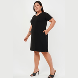 Brazen Black Tshirt Dress