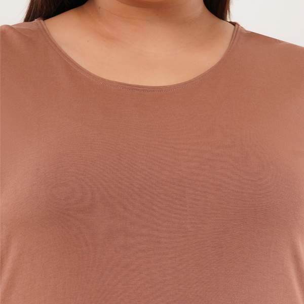 Mocha Mousse Full Sleeve Tshirt- Pantone Color of Year 2025