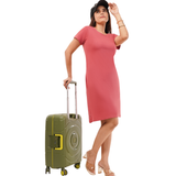 Blissful Brick Tshirt Dress