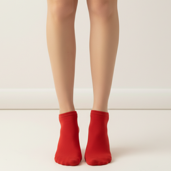 Flamingo Blush Comfort Ankle Socks