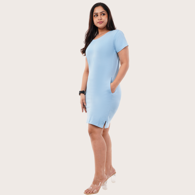Sapphire Sky Tshirt Dress