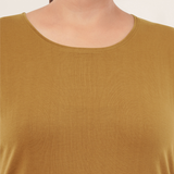 Rustic Charm Full Sleeves Solid T-shirt for Women