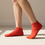 Terracotta Blush Comfort Ankle Socks