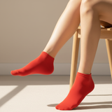 Terracotta Blush Comfort Ankle Socks