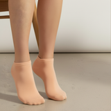 Peach Glow Comfort Ankle Socks