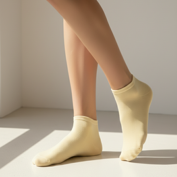Butter Bloom Comfort Ankle Socks