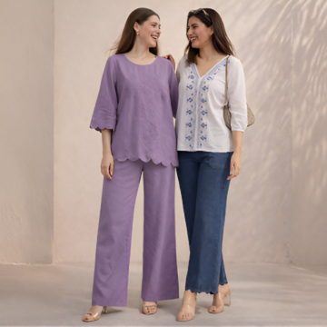 Embroidered Co-ord Set