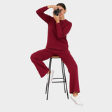 Magnetic Maroon Co-ords Set