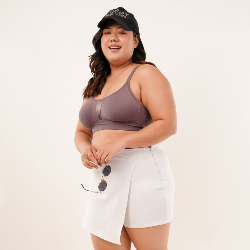 Brown Full Coverage Bra