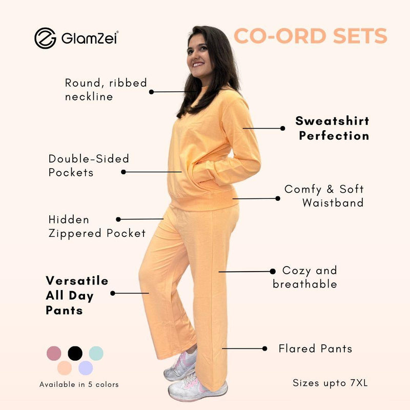 Peach Fuzz Co-ords Set - Pantone Color of the Year 2024