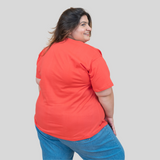 Twisty Tomato Plain Plus Size Tshirt for Women