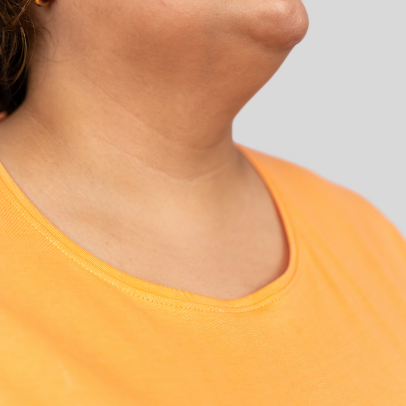 Opulent Orange Plus Size T-shirt for Women